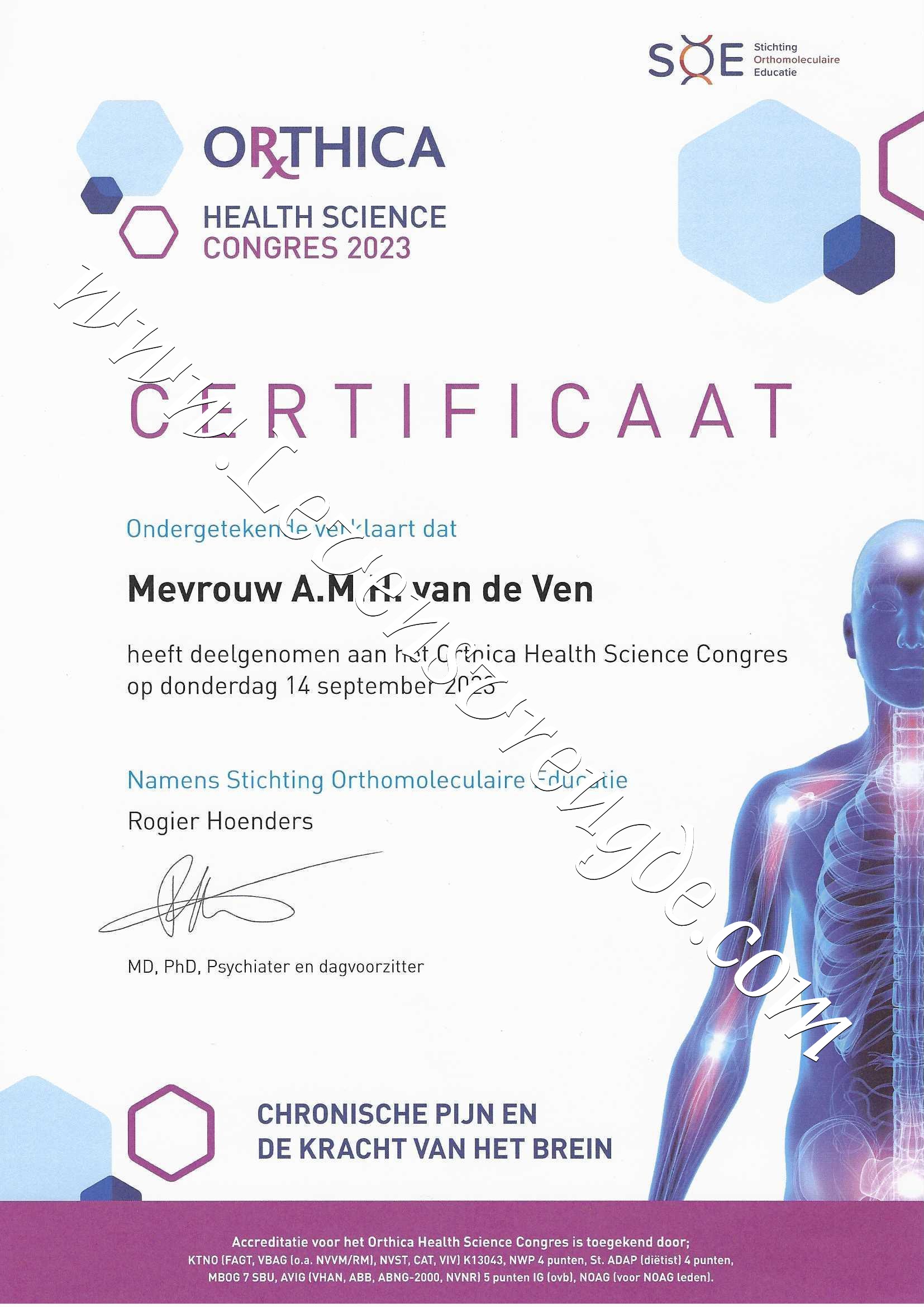 Chronische pijn en de kracht van het brein